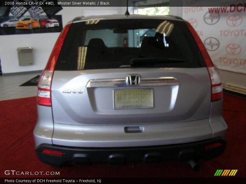 Whistler Silver Metallic / Black 2008 Honda CR-V EX 4WD