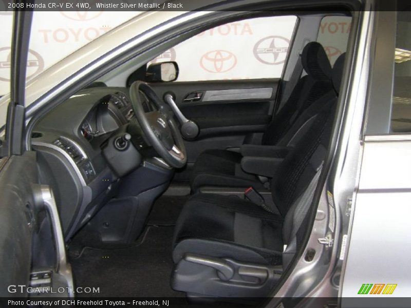 Whistler Silver Metallic / Black 2008 Honda CR-V EX 4WD