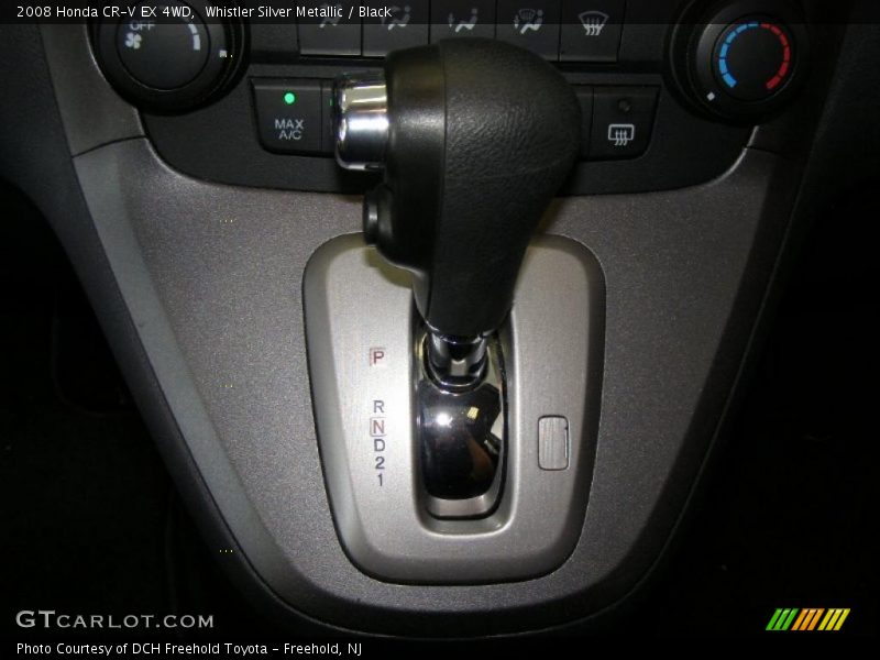 Whistler Silver Metallic / Black 2008 Honda CR-V EX 4WD