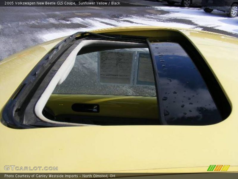 Sunflower Yellow / Black 2005 Volkswagen New Beetle GLS Coupe