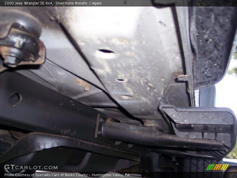 Silverstone Metallic / Agate 2000 Jeep Wrangler SE 4x4