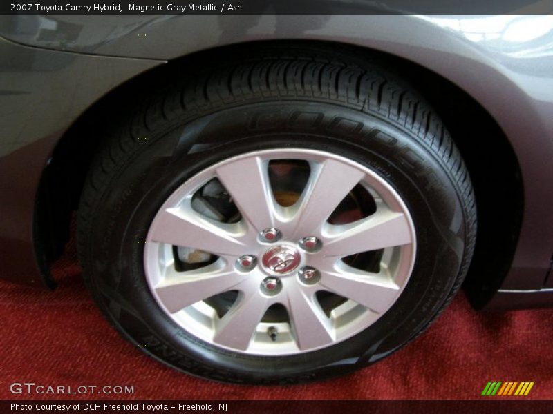 Magnetic Gray Metallic / Ash 2007 Toyota Camry Hybrid