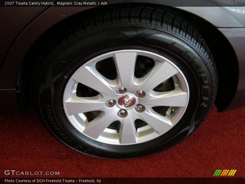 Magnetic Gray Metallic / Ash 2007 Toyota Camry Hybrid