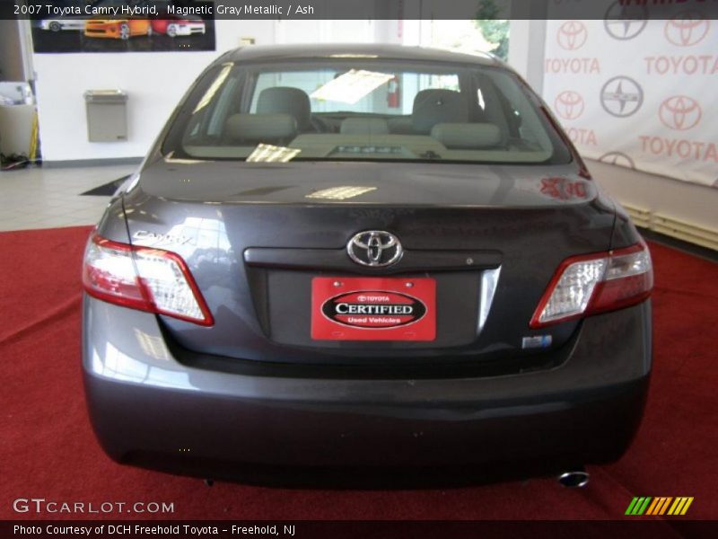 Magnetic Gray Metallic / Ash 2007 Toyota Camry Hybrid