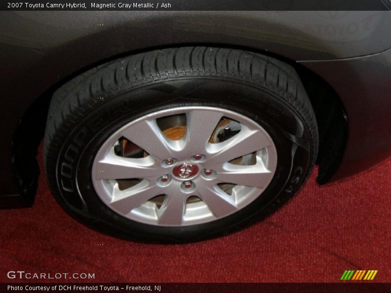 Magnetic Gray Metallic / Ash 2007 Toyota Camry Hybrid