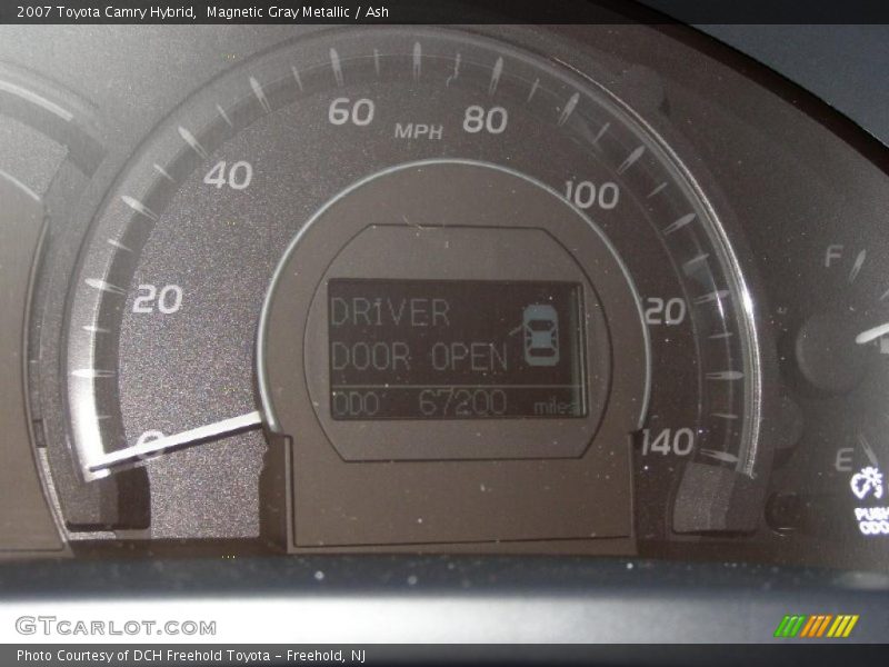 Magnetic Gray Metallic / Ash 2007 Toyota Camry Hybrid