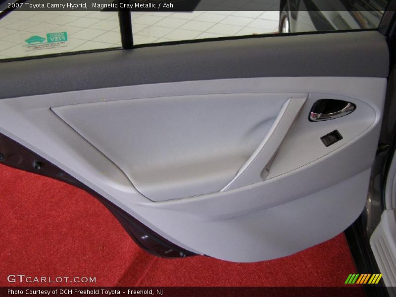 Magnetic Gray Metallic / Ash 2007 Toyota Camry Hybrid