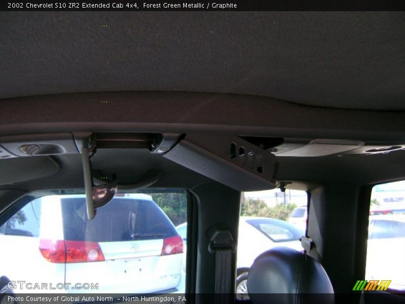 Forest Green Metallic / Graphite 2002 Chevrolet S10 ZR2 Extended Cab 4x4