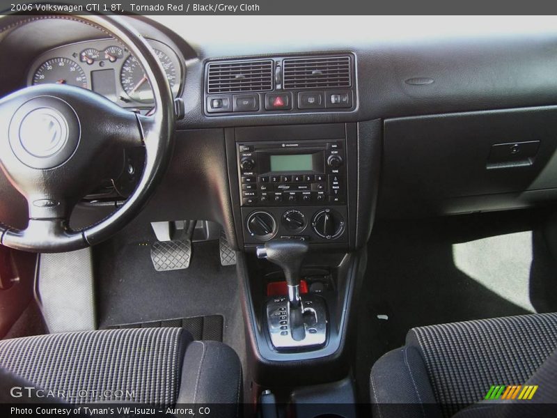 Tornado Red / Black/Grey Cloth 2006 Volkswagen GTI 1.8T