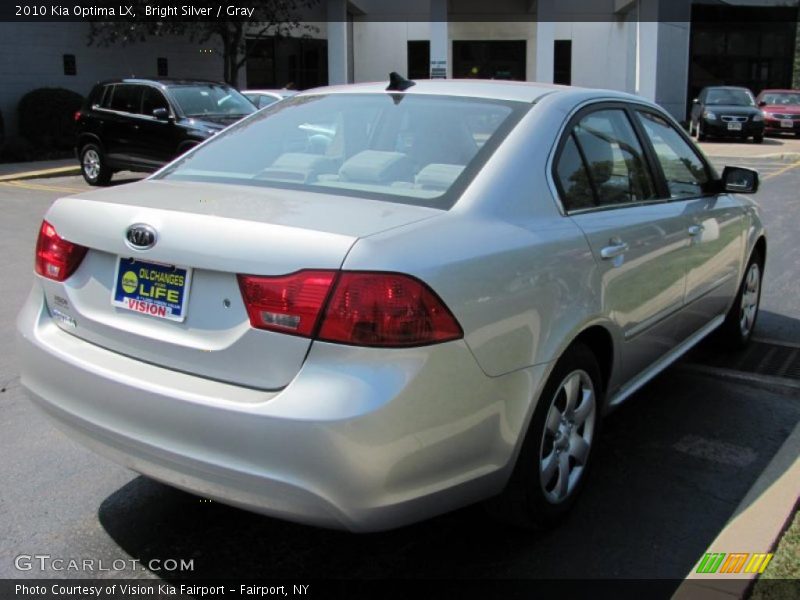 Bright Silver / Gray 2010 Kia Optima LX