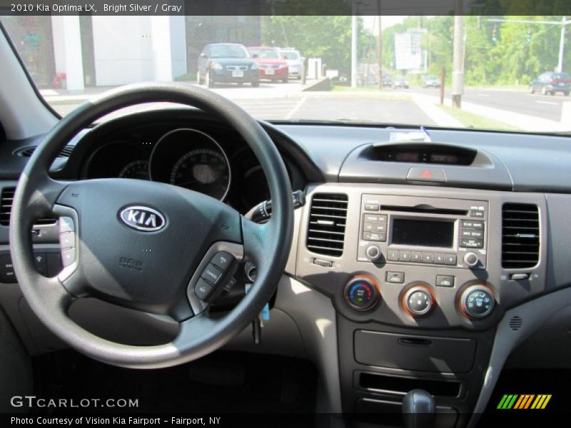 Bright Silver / Gray 2010 Kia Optima LX