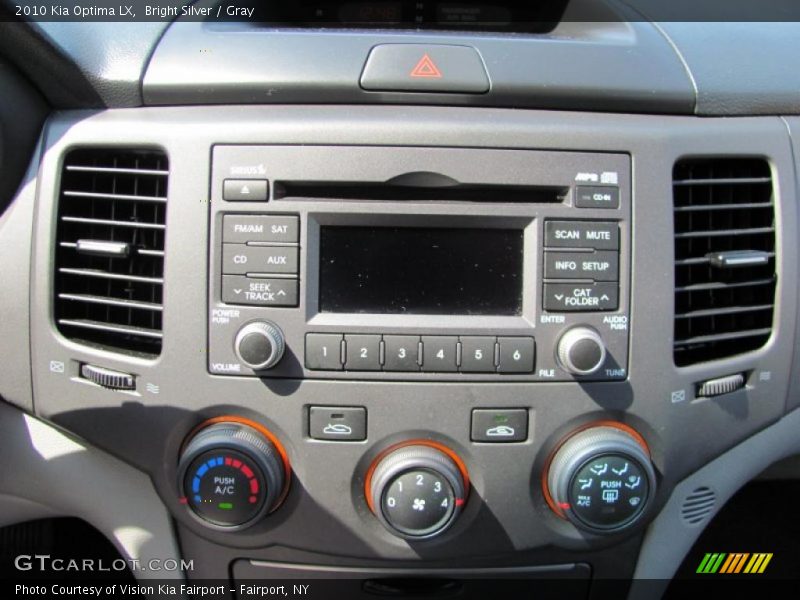 Bright Silver / Gray 2010 Kia Optima LX