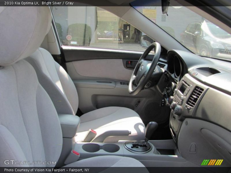 Bright Silver / Gray 2010 Kia Optima LX