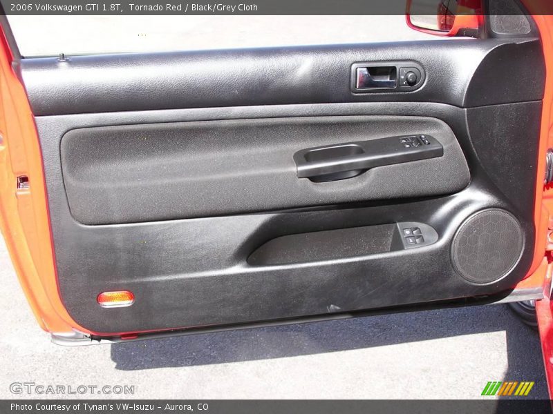 Tornado Red / Black/Grey Cloth 2006 Volkswagen GTI 1.8T