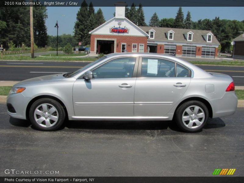 Bright Silver / Gray 2010 Kia Optima LX