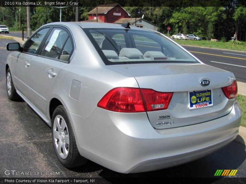 Bright Silver / Gray 2010 Kia Optima LX