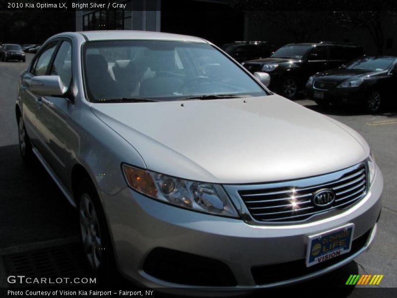 Bright Silver / Gray 2010 Kia Optima LX
