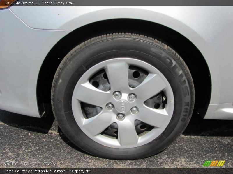 Bright Silver / Gray 2010 Kia Optima LX