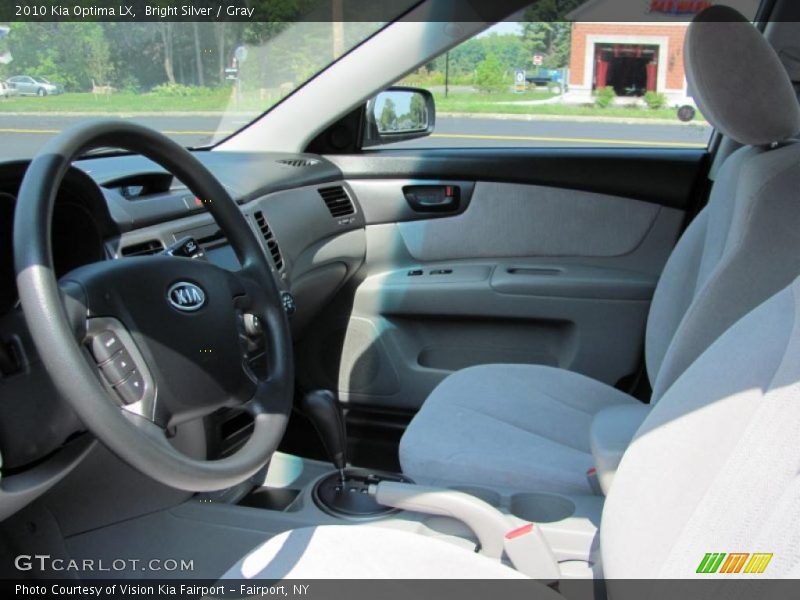 Bright Silver / Gray 2010 Kia Optima LX