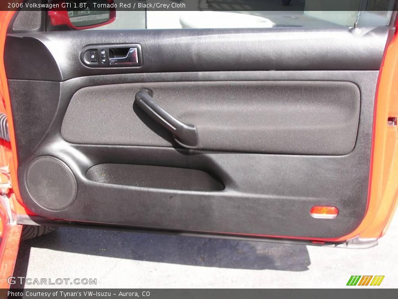 Tornado Red / Black/Grey Cloth 2006 Volkswagen GTI 1.8T