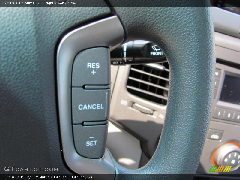 Bright Silver / Gray 2010 Kia Optima LX