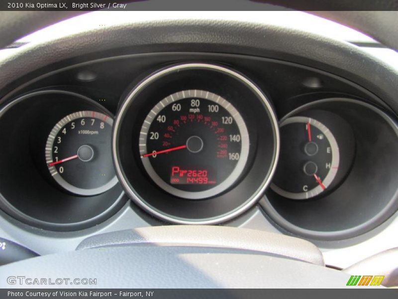 Bright Silver / Gray 2010 Kia Optima LX