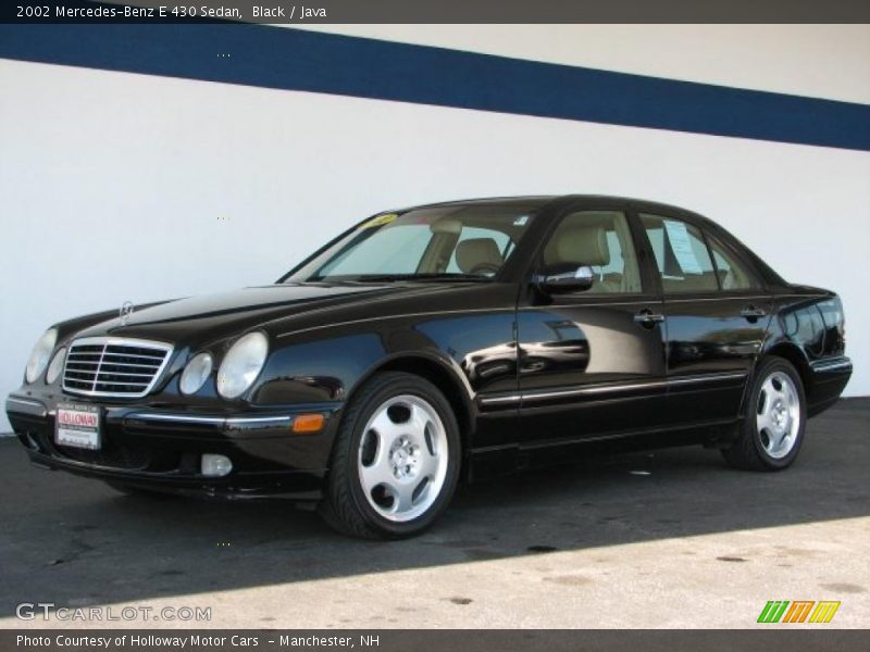 Black / Java 2002 Mercedes-Benz E 430 Sedan