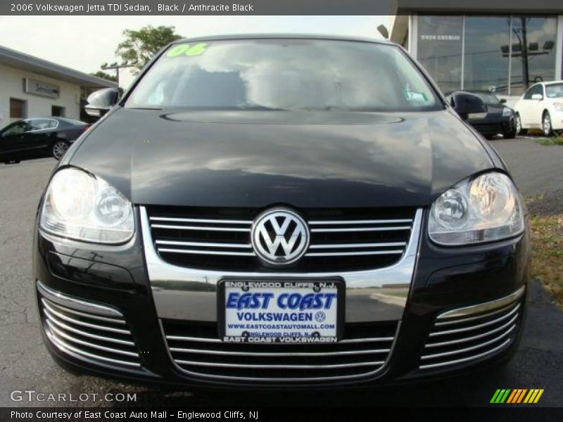 Black / Anthracite Black 2006 Volkswagen Jetta TDI Sedan