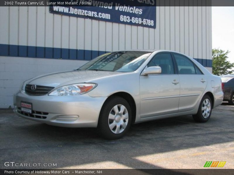 Lunar Mist Metallic / Stone 2002 Toyota Camry LE