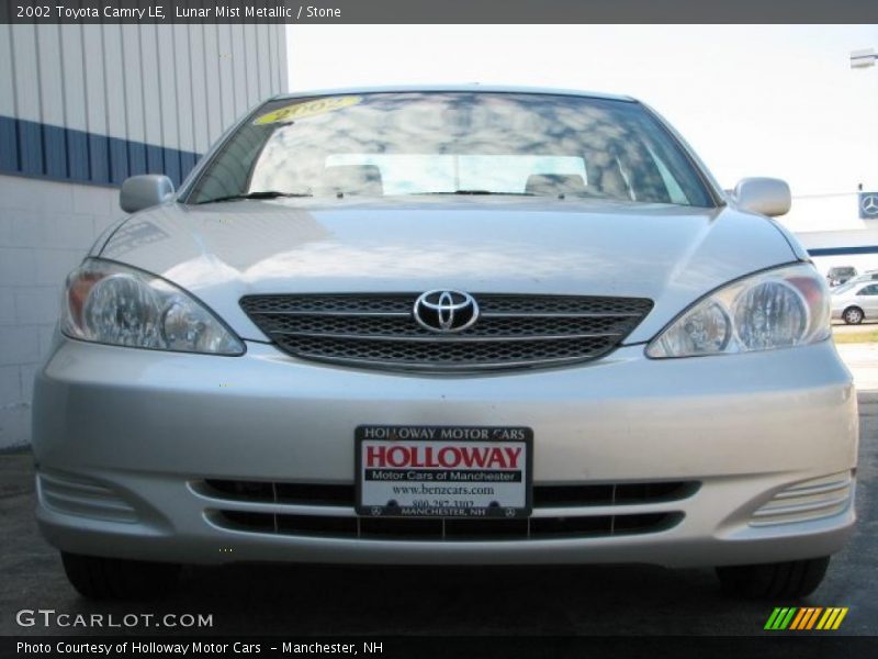 Lunar Mist Metallic / Stone 2002 Toyota Camry LE