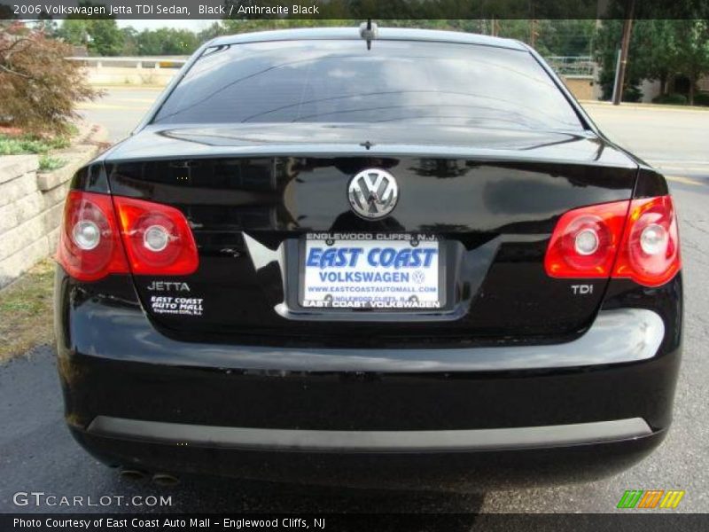 Black / Anthracite Black 2006 Volkswagen Jetta TDI Sedan
