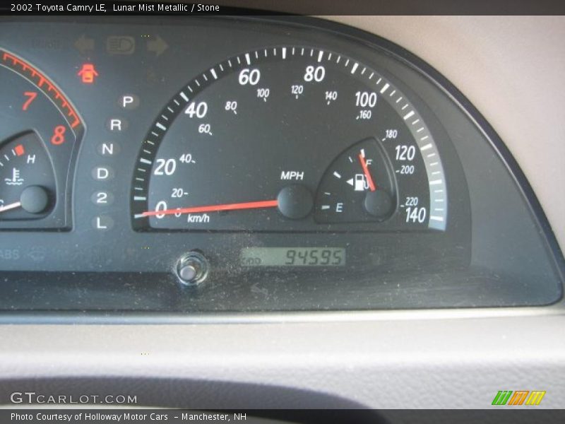Lunar Mist Metallic / Stone 2002 Toyota Camry LE
