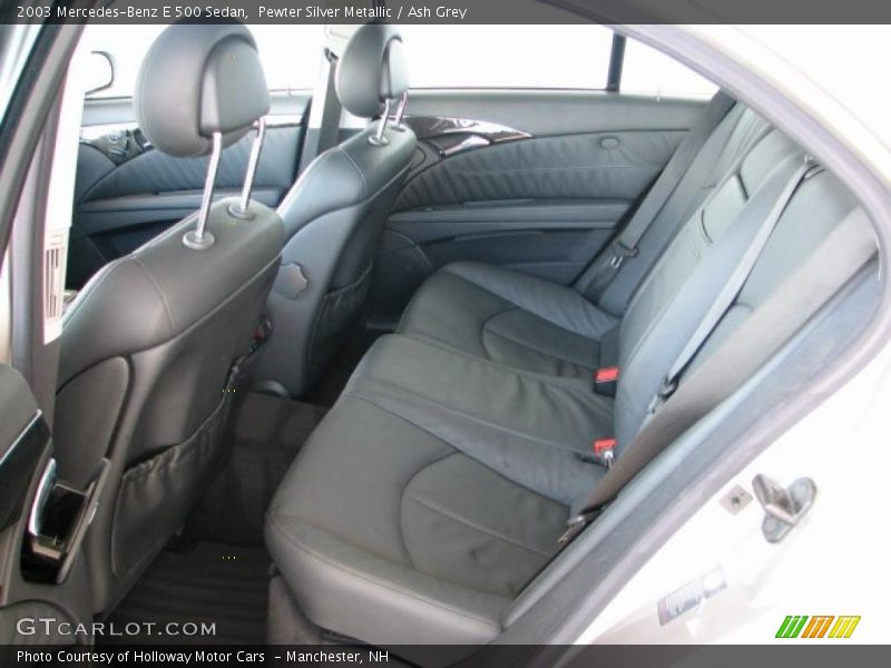 Pewter Silver Metallic / Ash Grey 2003 Mercedes-Benz E 500 Sedan