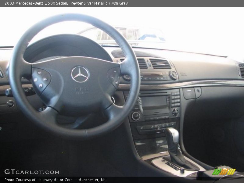 Pewter Silver Metallic / Ash Grey 2003 Mercedes-Benz E 500 Sedan