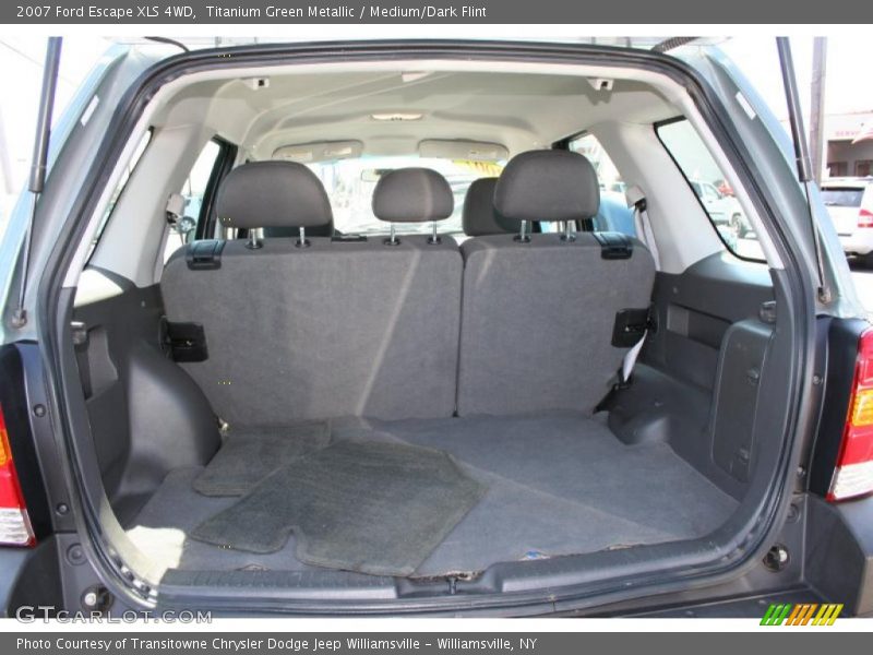 Titanium Green Metallic / Medium/Dark Flint 2007 Ford Escape XLS 4WD