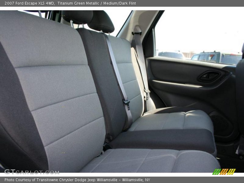 Titanium Green Metallic / Medium/Dark Flint 2007 Ford Escape XLS 4WD