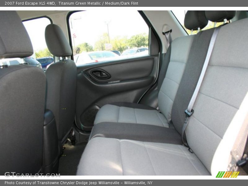 Titanium Green Metallic / Medium/Dark Flint 2007 Ford Escape XLS 4WD