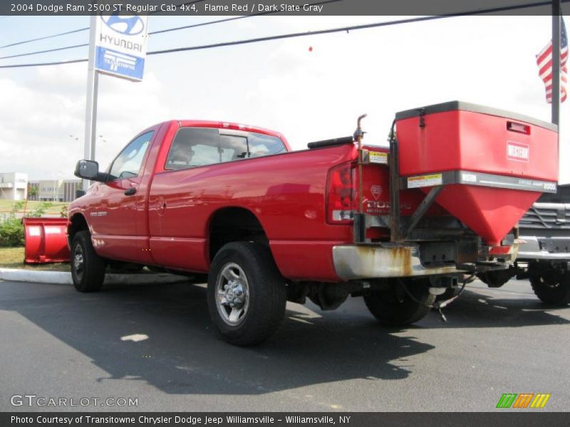 Flame Red / Dark Slate Gray 2004 Dodge Ram 2500 ST Regular Cab 4x4