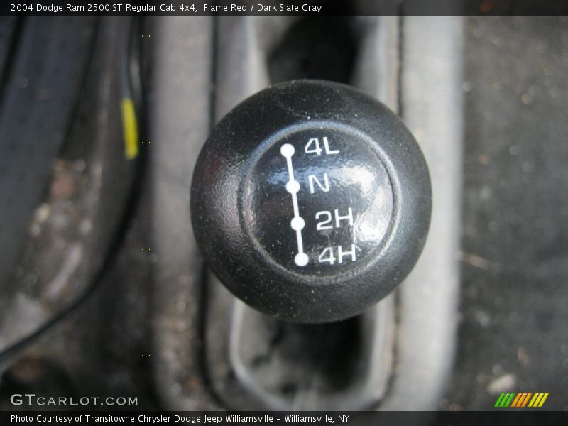 Flame Red / Dark Slate Gray 2004 Dodge Ram 2500 ST Regular Cab 4x4