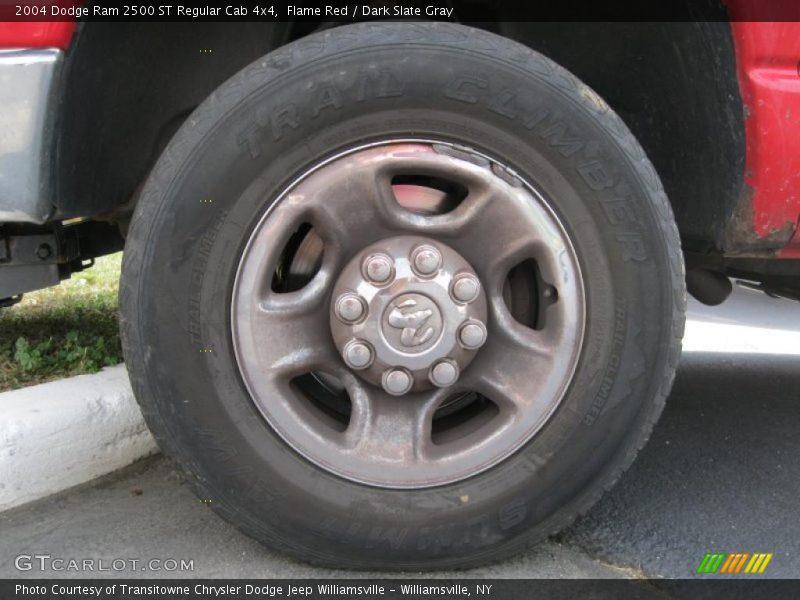Flame Red / Dark Slate Gray 2004 Dodge Ram 2500 ST Regular Cab 4x4