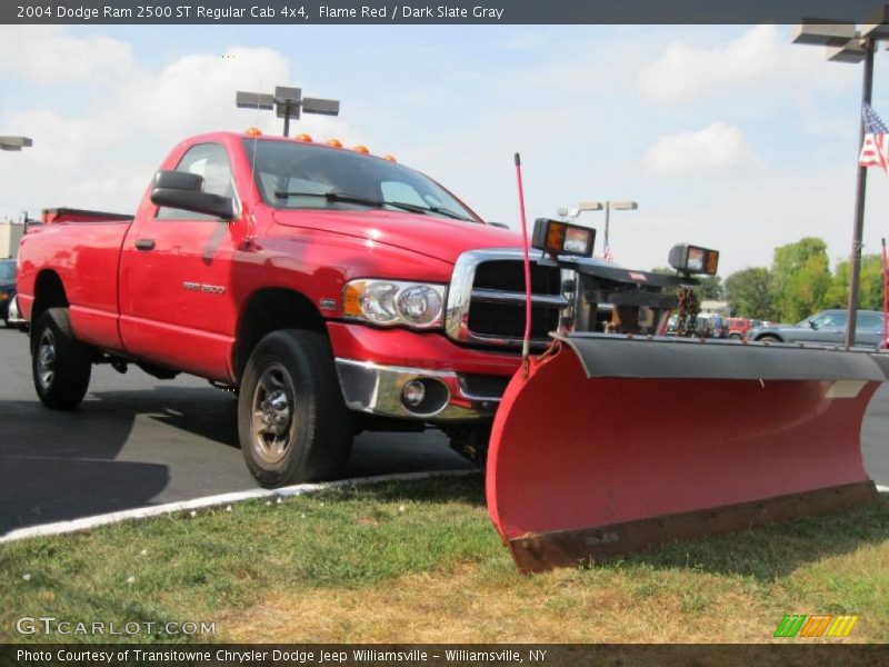 Flame Red / Dark Slate Gray 2004 Dodge Ram 2500 ST Regular Cab 4x4