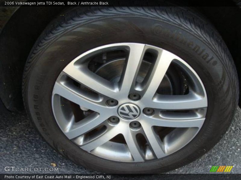 Black / Anthracite Black 2006 Volkswagen Jetta TDI Sedan