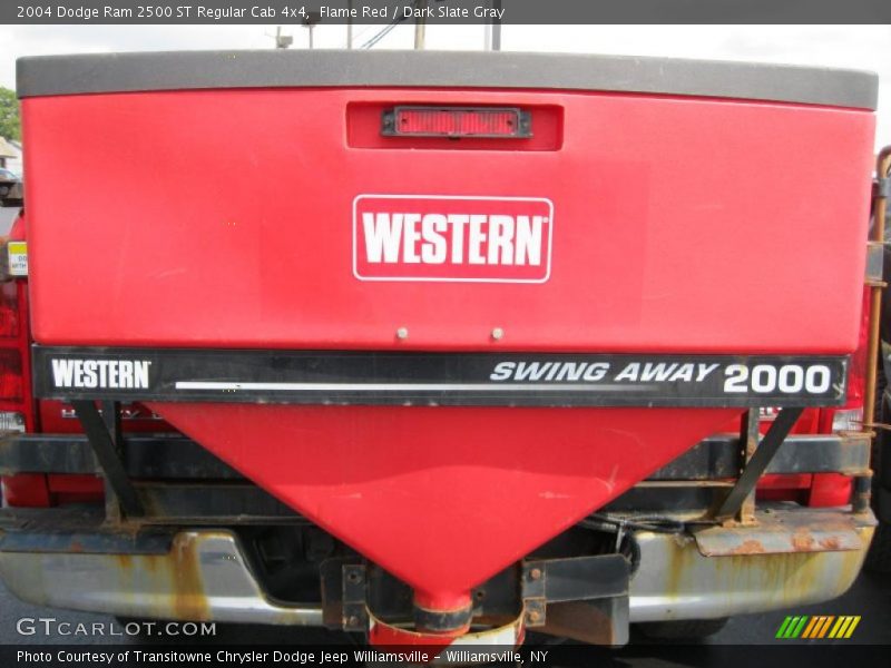 Flame Red / Dark Slate Gray 2004 Dodge Ram 2500 ST Regular Cab 4x4