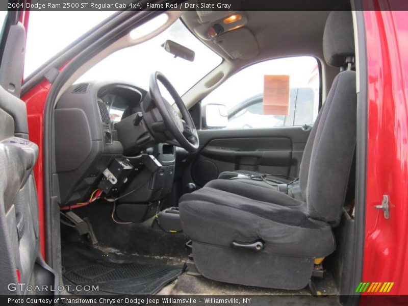 Flame Red / Dark Slate Gray 2004 Dodge Ram 2500 ST Regular Cab 4x4