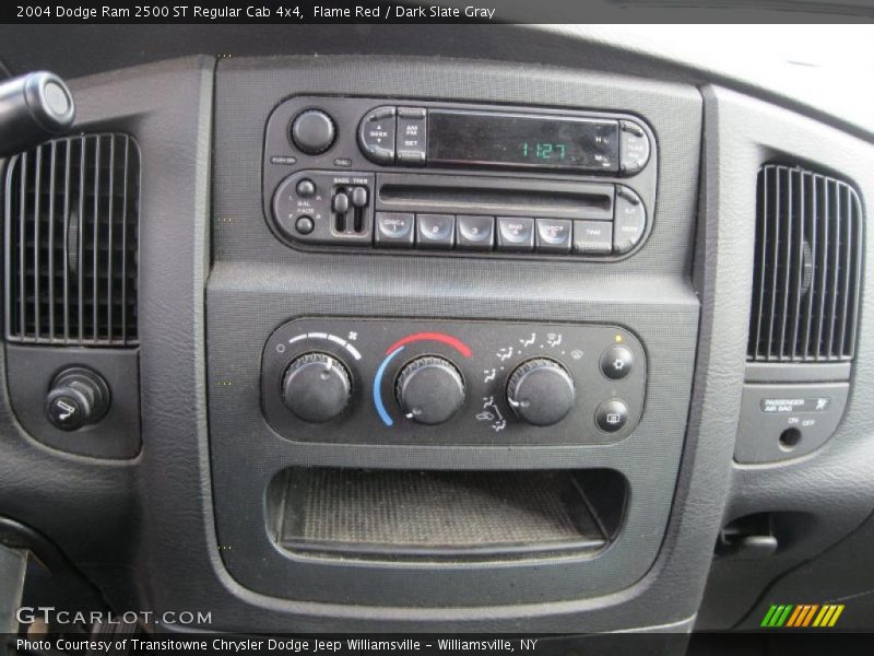 Flame Red / Dark Slate Gray 2004 Dodge Ram 2500 ST Regular Cab 4x4
