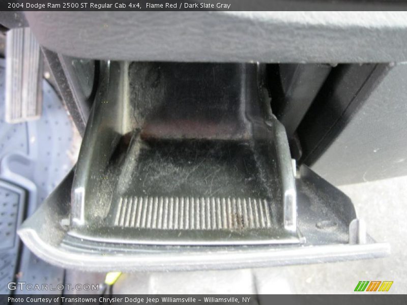Flame Red / Dark Slate Gray 2004 Dodge Ram 2500 ST Regular Cab 4x4