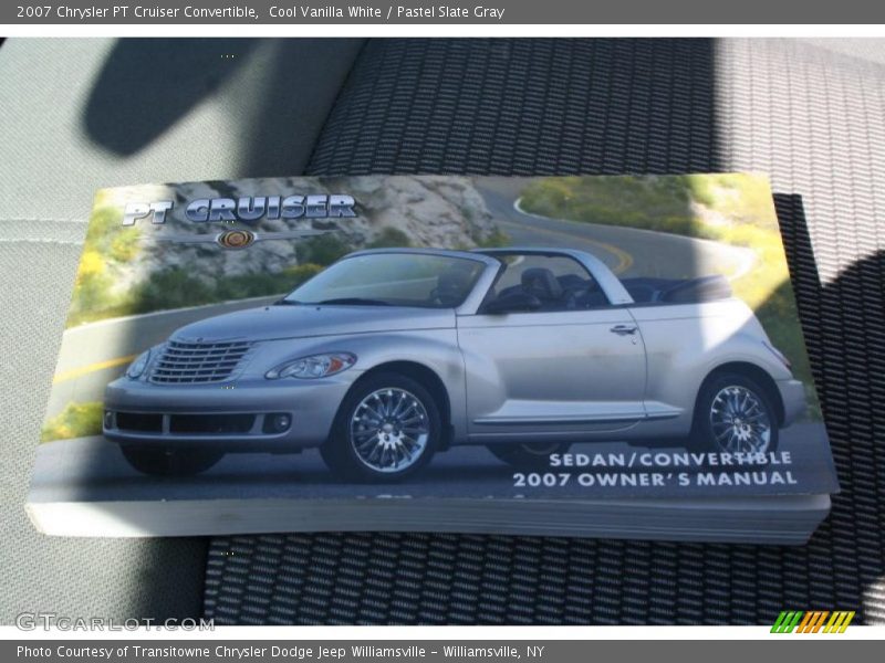 Cool Vanilla White / Pastel Slate Gray 2007 Chrysler PT Cruiser Convertible