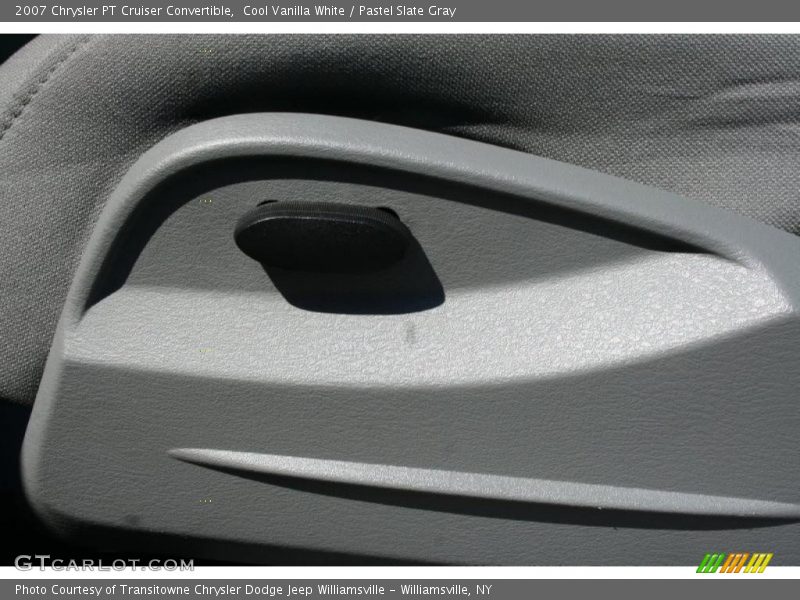 Cool Vanilla White / Pastel Slate Gray 2007 Chrysler PT Cruiser Convertible