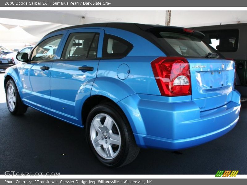 Surf Blue Pearl / Dark Slate Gray 2008 Dodge Caliber SXT