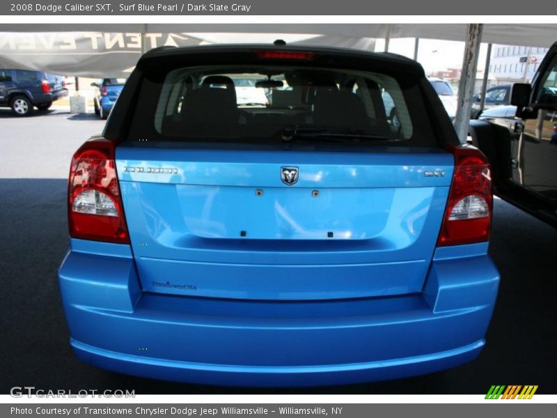 Surf Blue Pearl / Dark Slate Gray 2008 Dodge Caliber SXT